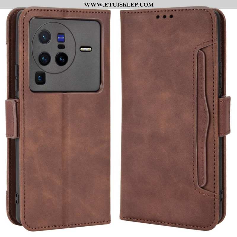 Etui Folio do Vivo X80 Pro Multi-karty